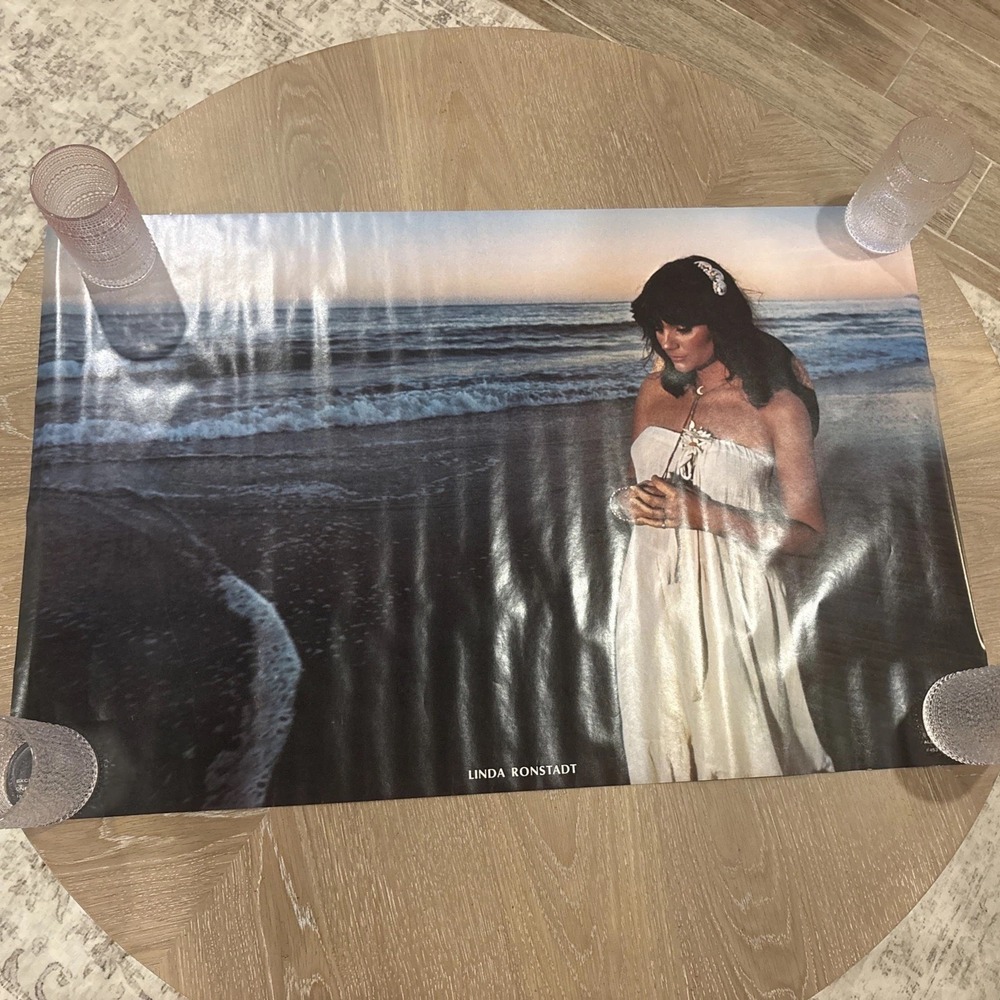 Vintage LINDA RONSTADT SINGER VINTAGE POSTER 34x22 1978 Brand New